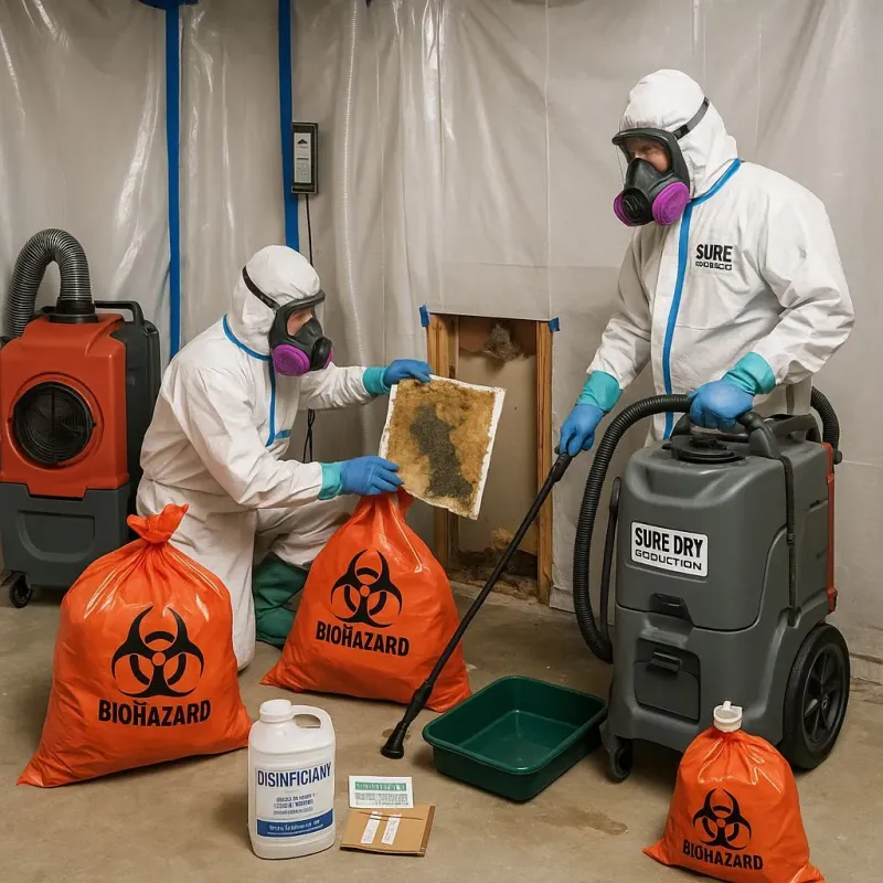 Contaminated Water Handling Protocols process in Clay City, KY