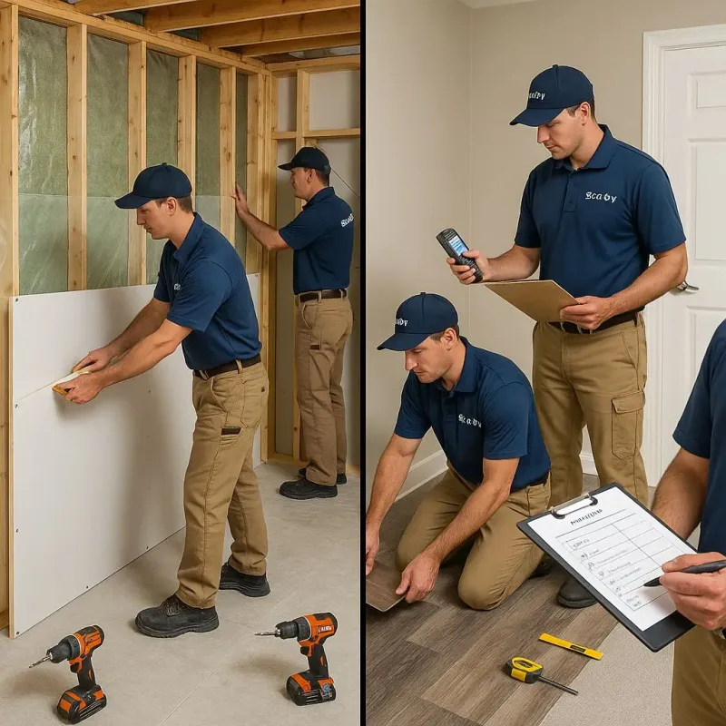 Repairs and Reconstruction process in Clay City, KY
